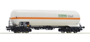 , Roco 76385 - Carro cisterna per il trasporto di gas pressurizzato, FS